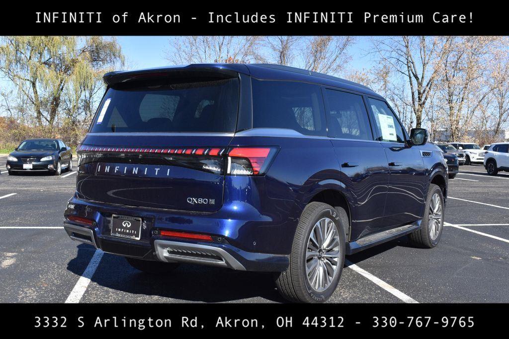 new 2025 INFINITI QX80 car, priced at $85,189