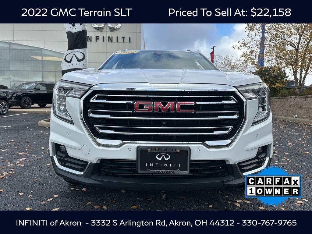 used 2022 GMC Terrain car, priced at $22,158