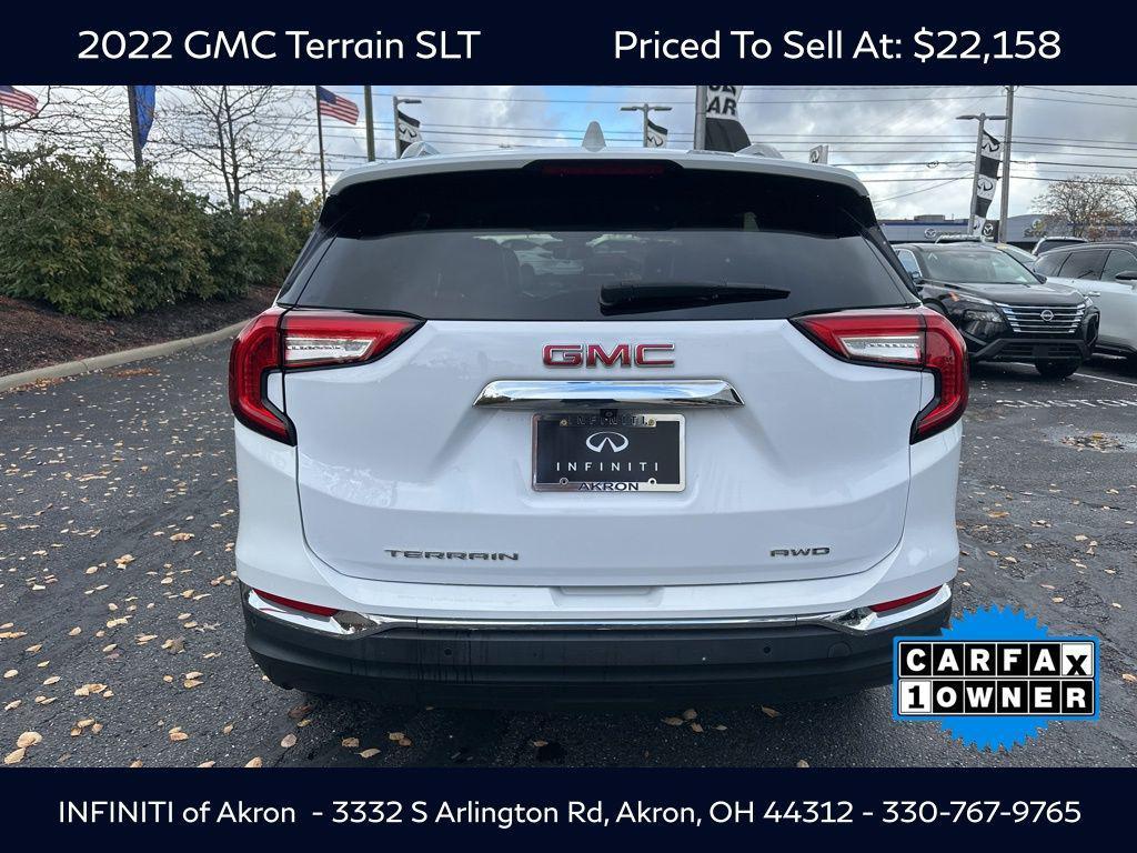 used 2022 GMC Terrain car, priced at $22,158