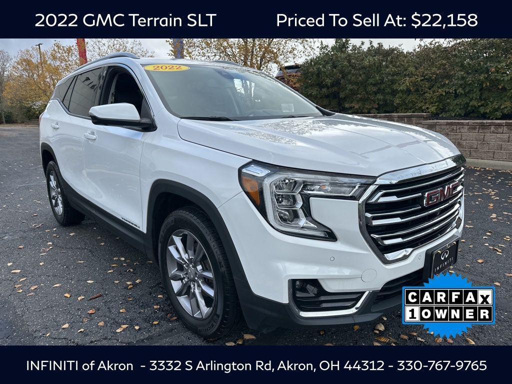 used 2022 GMC Terrain car, priced at $22,158