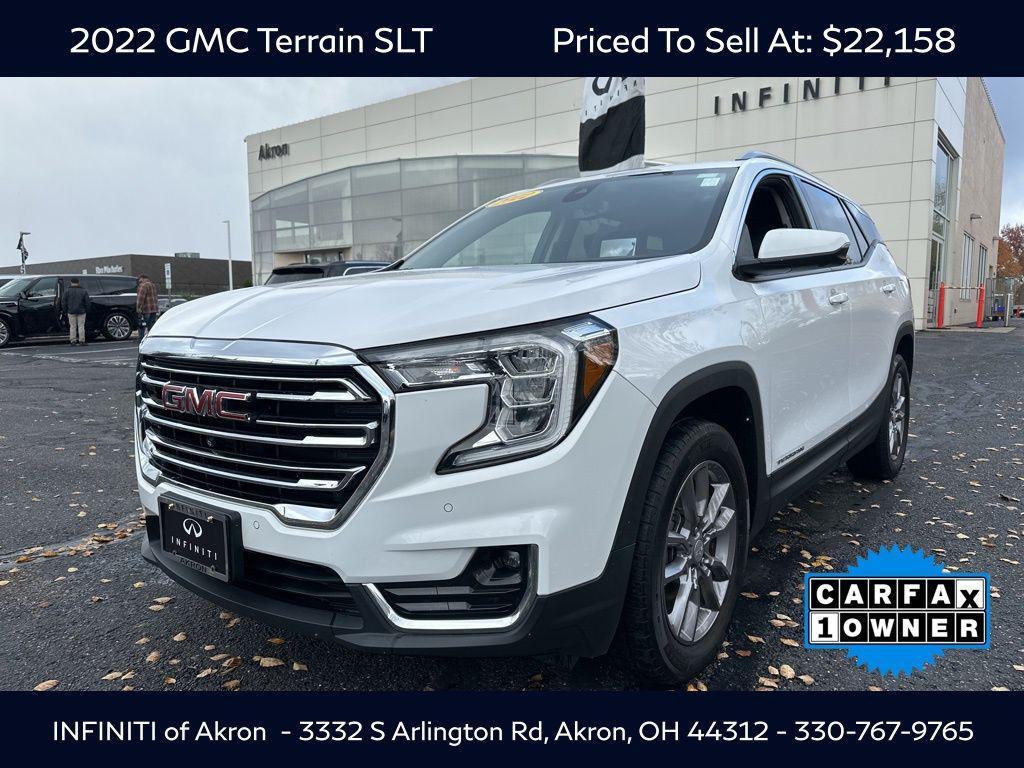 used 2022 GMC Terrain car, priced at $22,158