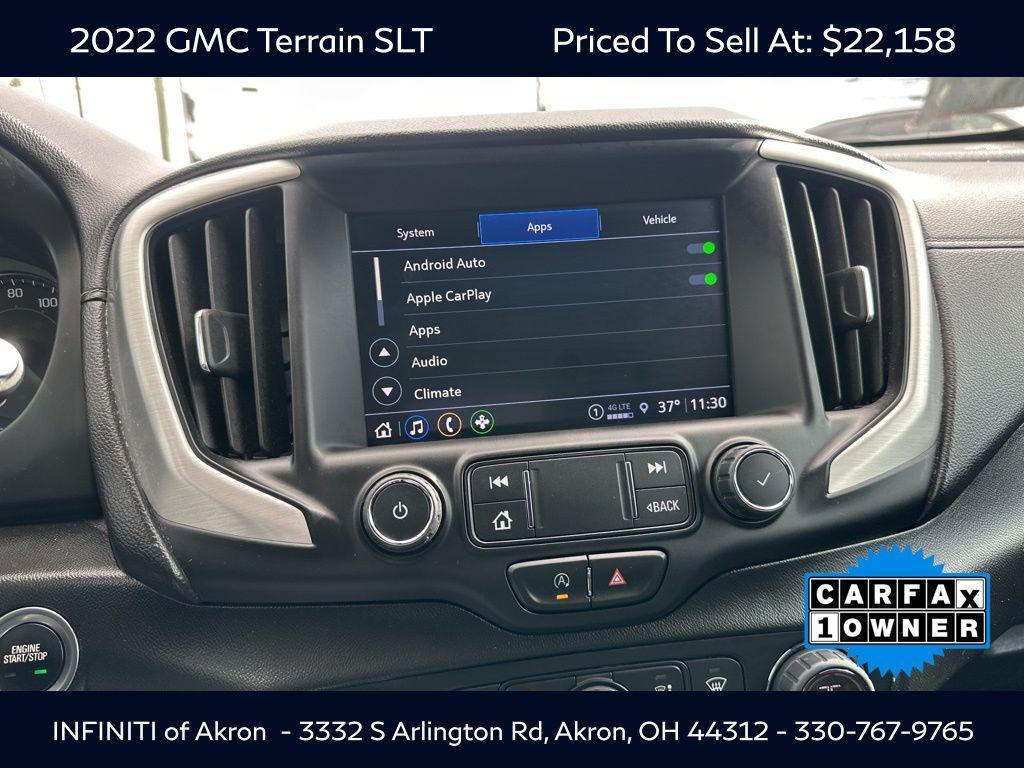 used 2022 GMC Terrain car, priced at $22,158