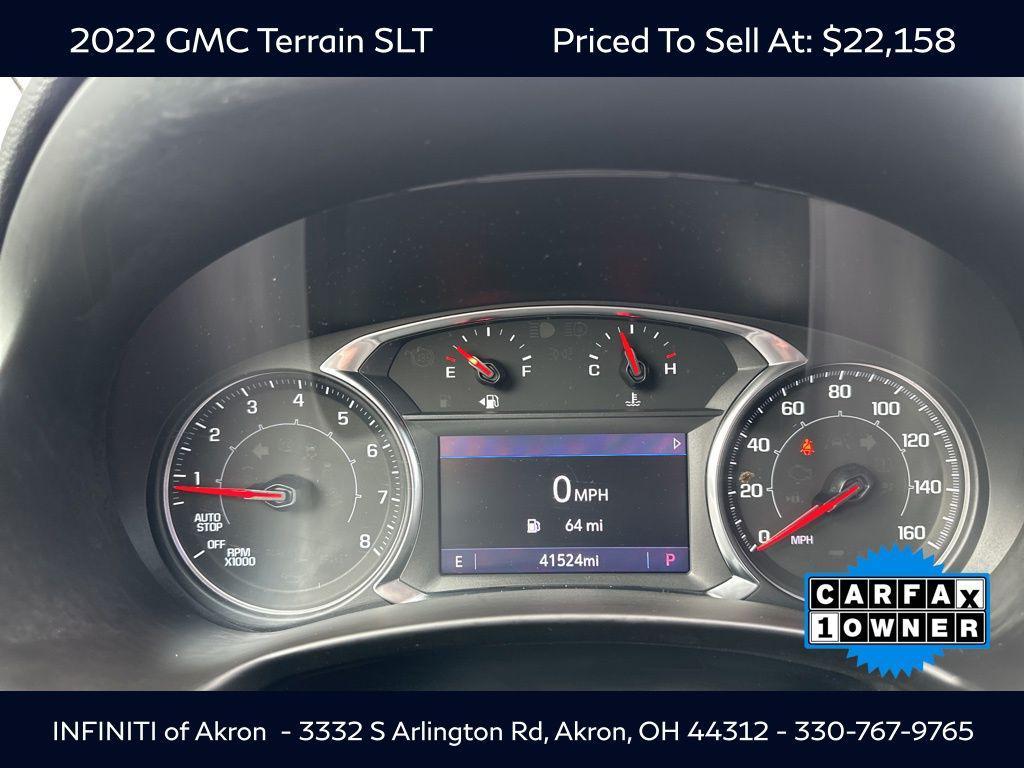 used 2022 GMC Terrain car, priced at $22,158