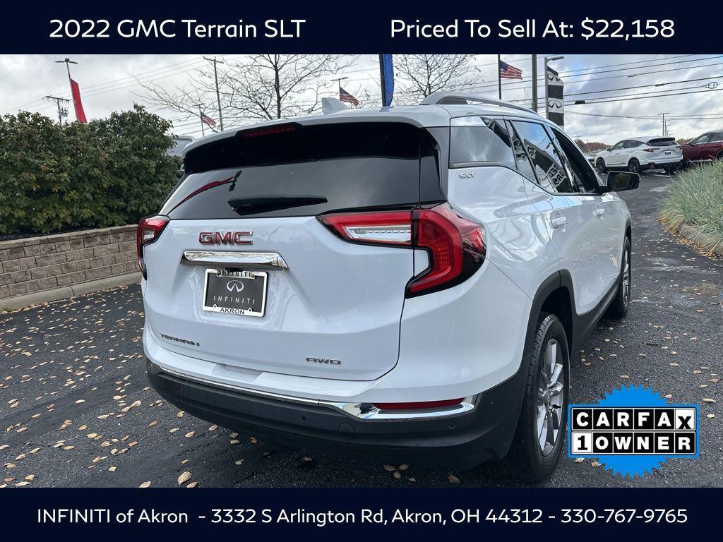 used 2022 GMC Terrain car, priced at $22,158