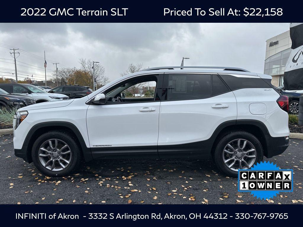 used 2022 GMC Terrain car, priced at $22,158