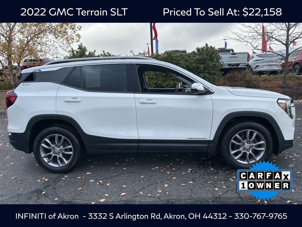 used 2022 GMC Terrain car, priced at $22,158