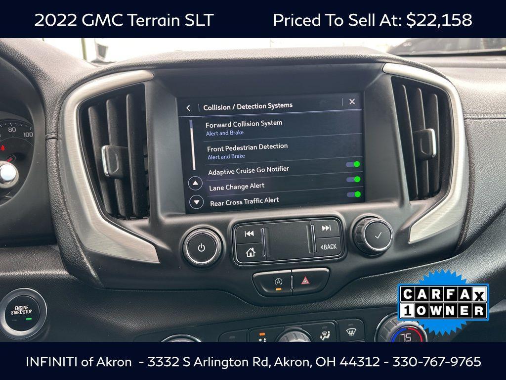 used 2022 GMC Terrain car, priced at $22,158