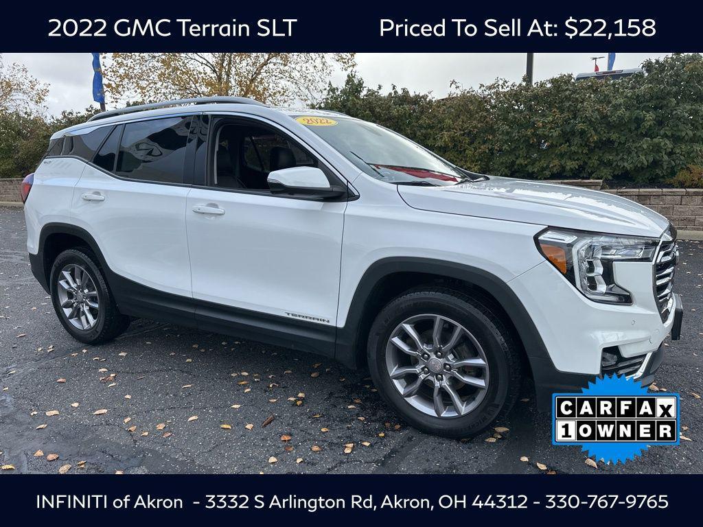used 2022 GMC Terrain car, priced at $22,158