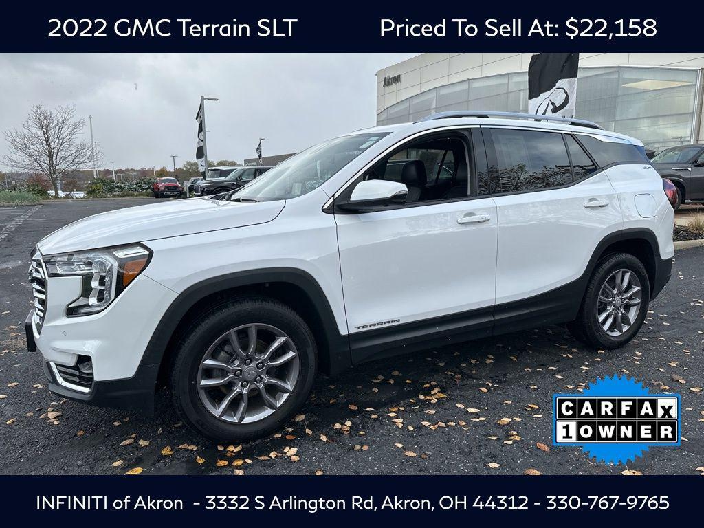 used 2022 GMC Terrain car, priced at $22,158