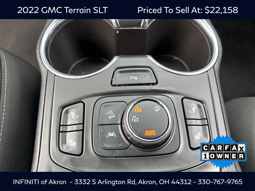 used 2022 GMC Terrain car, priced at $22,158