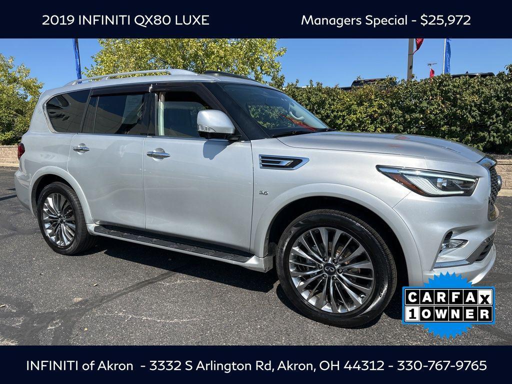 used 2019 INFINITI QX80 car, priced at $25,972