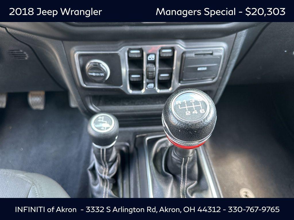used 2018 Jeep Wrangler Unlimited car, priced at $20,303