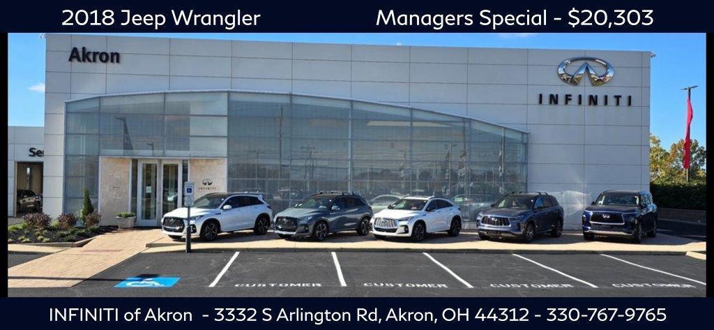 used 2018 Jeep Wrangler Unlimited car, priced at $20,303