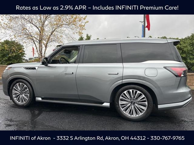 new 2025 INFINITI QX80 car, priced at $102,640