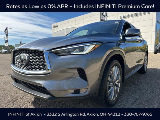 new 2025 INFINITI QX50 car, priced at $42,843