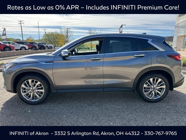 new 2025 INFINITI QX50 car, priced at $42,843