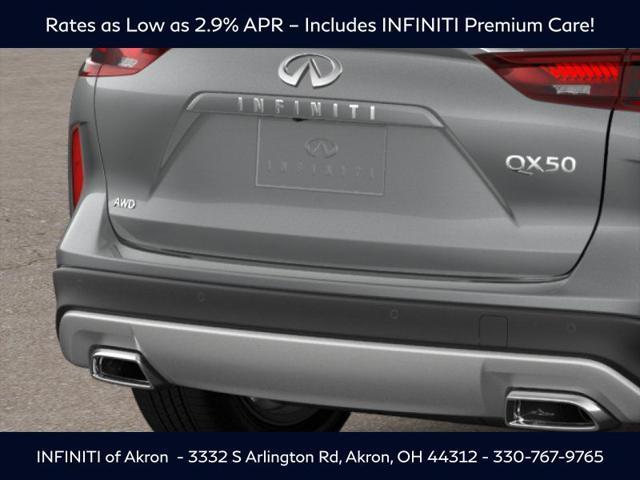 new 2025 INFINITI QX50 car, priced at $42,843