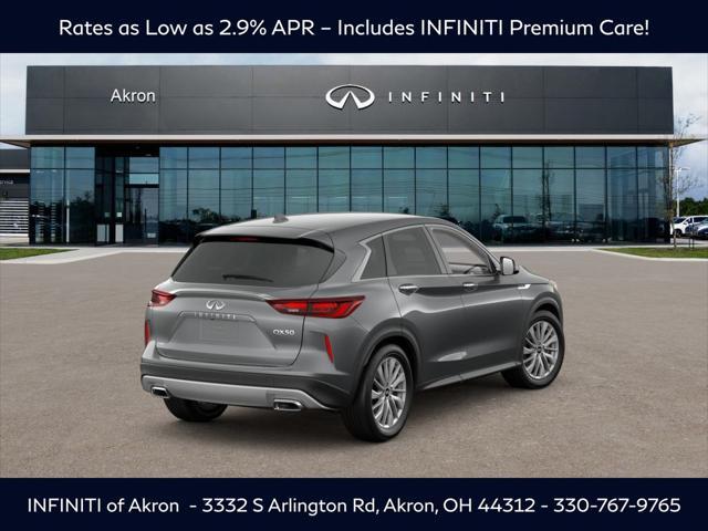 new 2025 INFINITI QX50 car, priced at $42,843