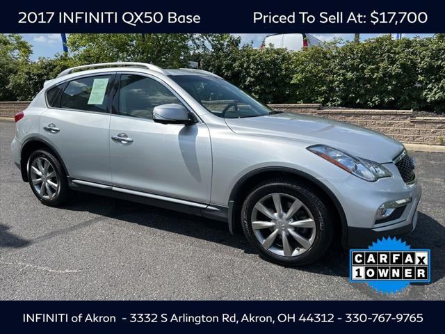 used 2017 INFINITI QX50 car, priced at $17,700
