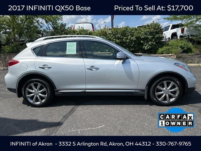 used 2017 INFINITI QX50 car, priced at $17,700