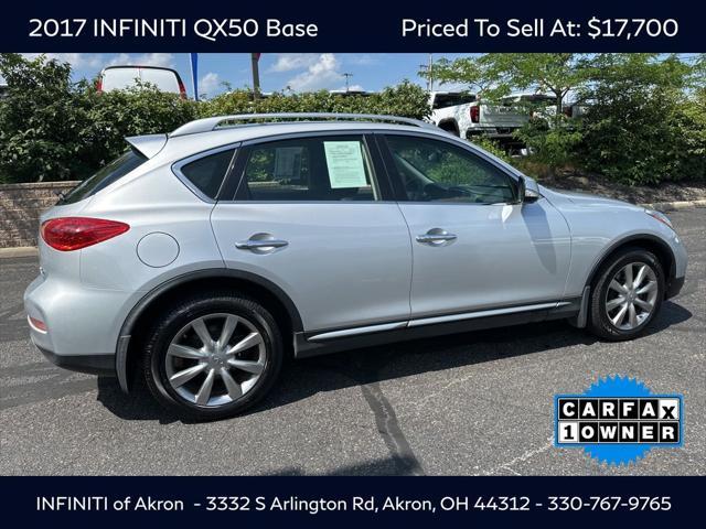 used 2017 INFINITI QX50 car, priced at $17,700