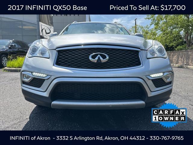used 2017 INFINITI QX50 car, priced at $17,700