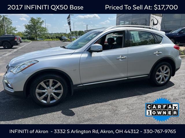 used 2017 INFINITI QX50 car, priced at $17,700