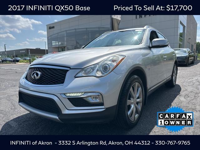 used 2017 INFINITI QX50 car, priced at $17,700