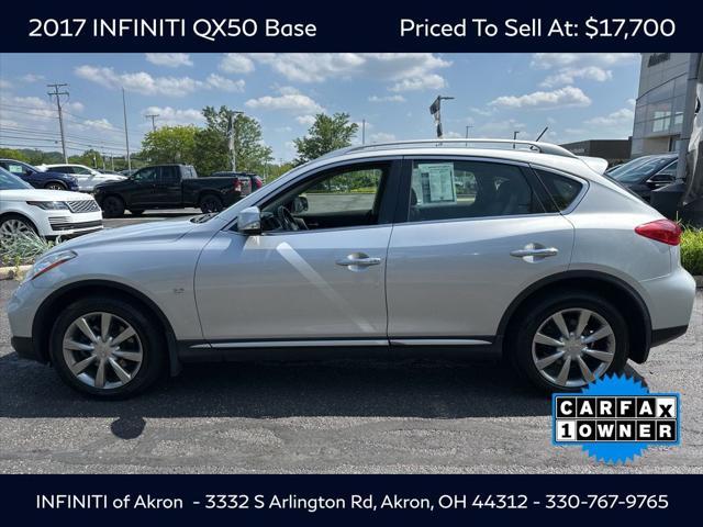 used 2017 INFINITI QX50 car, priced at $17,700