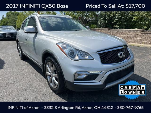 used 2017 INFINITI QX50 car, priced at $17,700