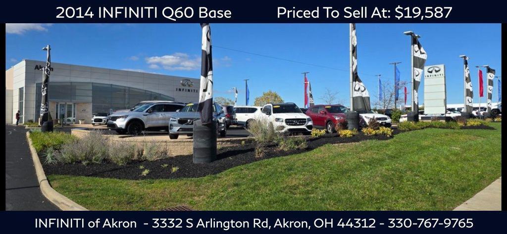 used 2014 INFINITI Q60 car, priced at $19,587