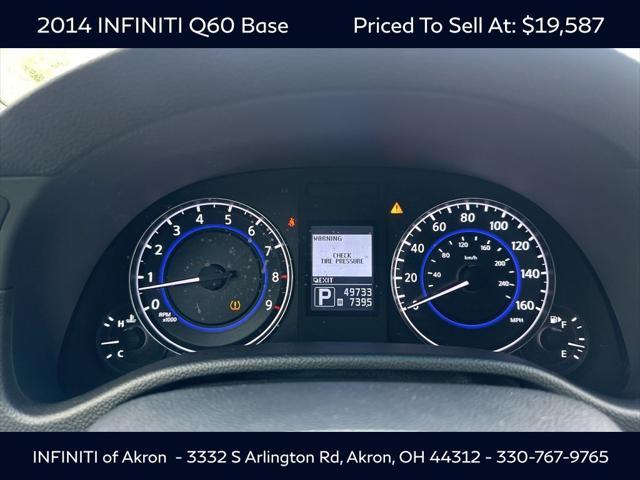 used 2014 INFINITI Q60 car, priced at $19,587
