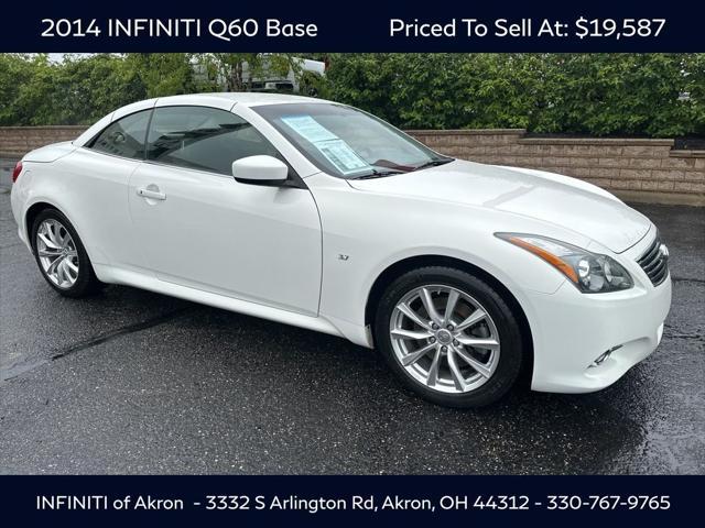 used 2014 INFINITI Q60 car, priced at $19,587