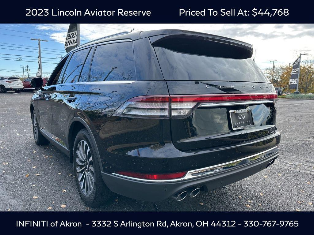 used 2023 Lincoln Aviator car, priced at $44,768