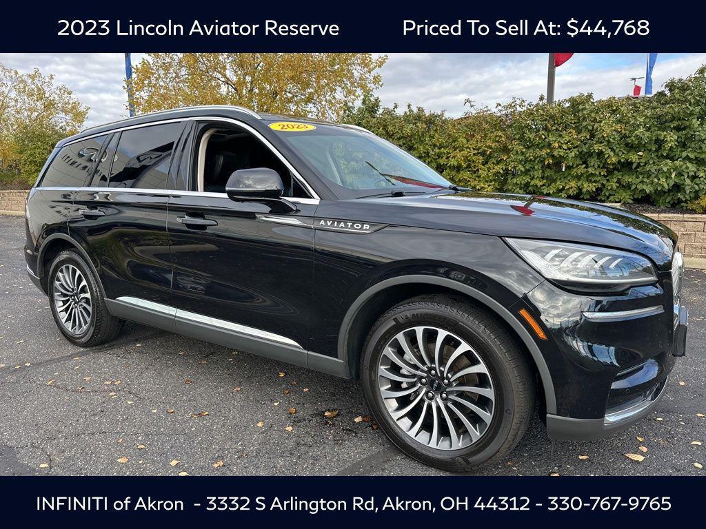 used 2023 Lincoln Aviator car, priced at $44,768
