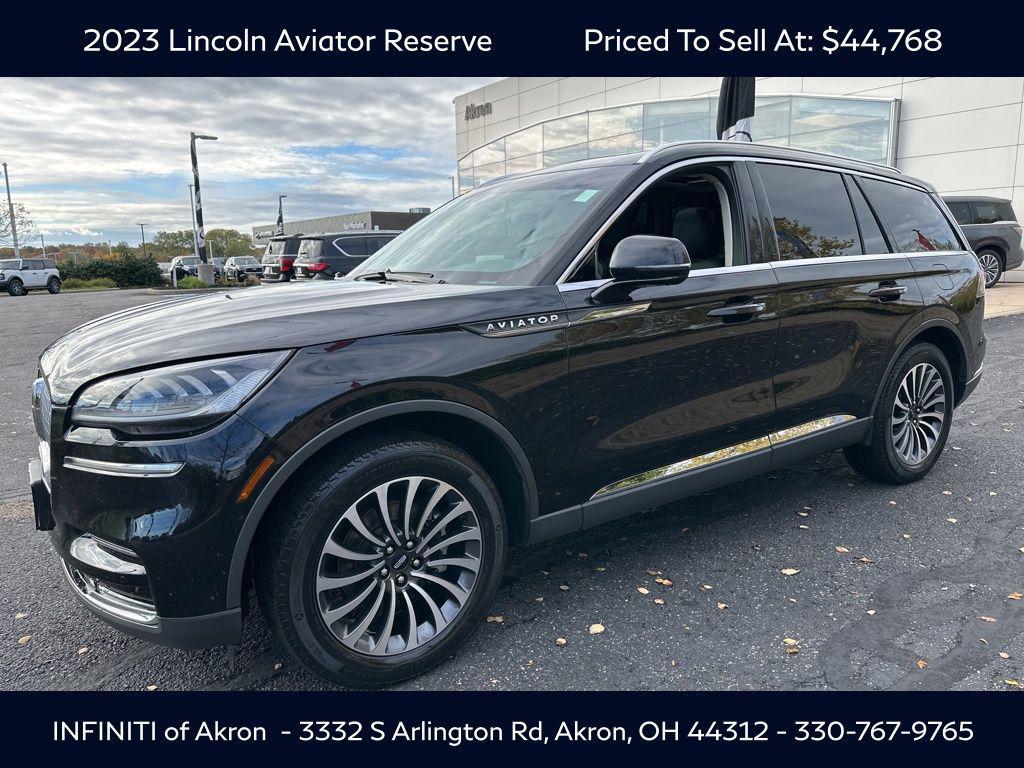 used 2023 Lincoln Aviator car, priced at $44,768