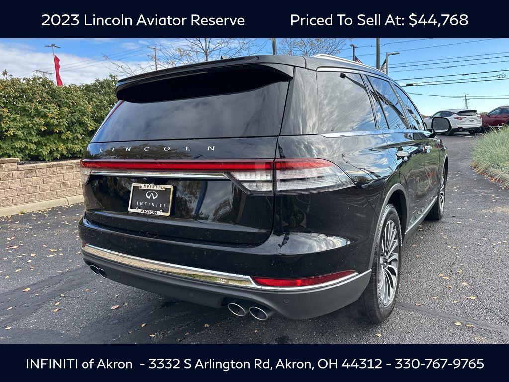 used 2023 Lincoln Aviator car, priced at $44,768