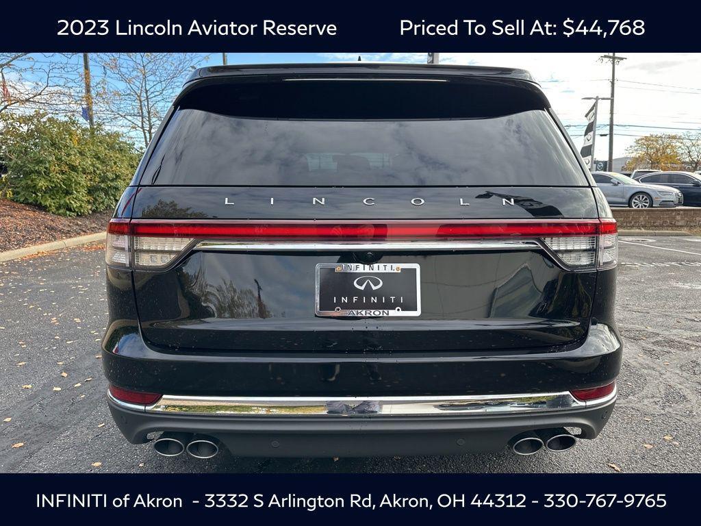 used 2023 Lincoln Aviator car, priced at $44,768