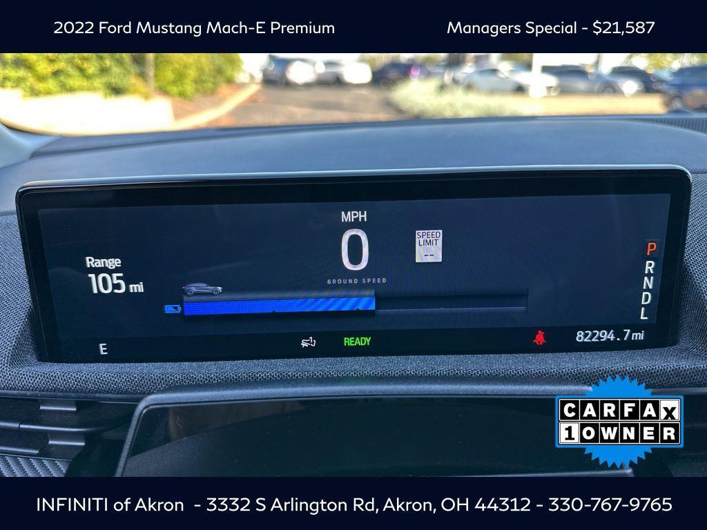 used 2022 Ford Mustang Mach-E car, priced at $21,587