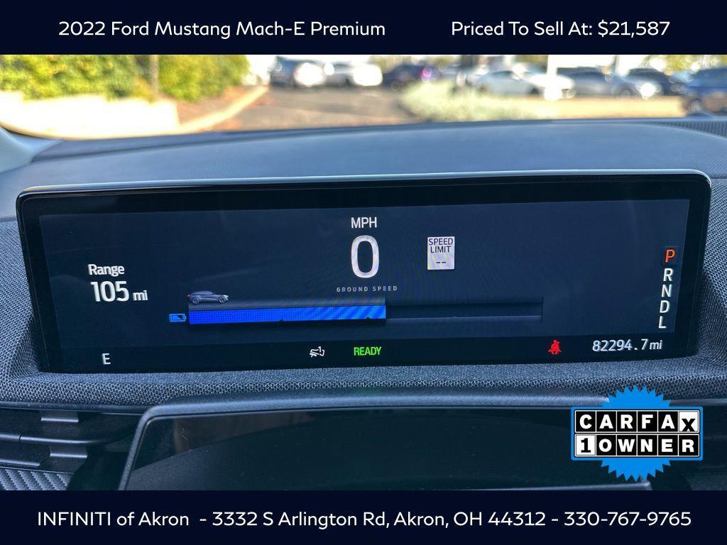 used 2022 Ford Mustang Mach-E car, priced at $21,587
