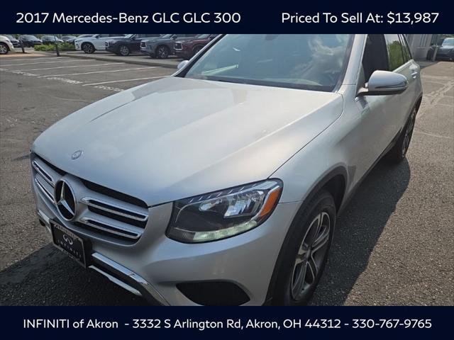 used 2017 Mercedes-Benz GLC 300 car, priced at $13,987