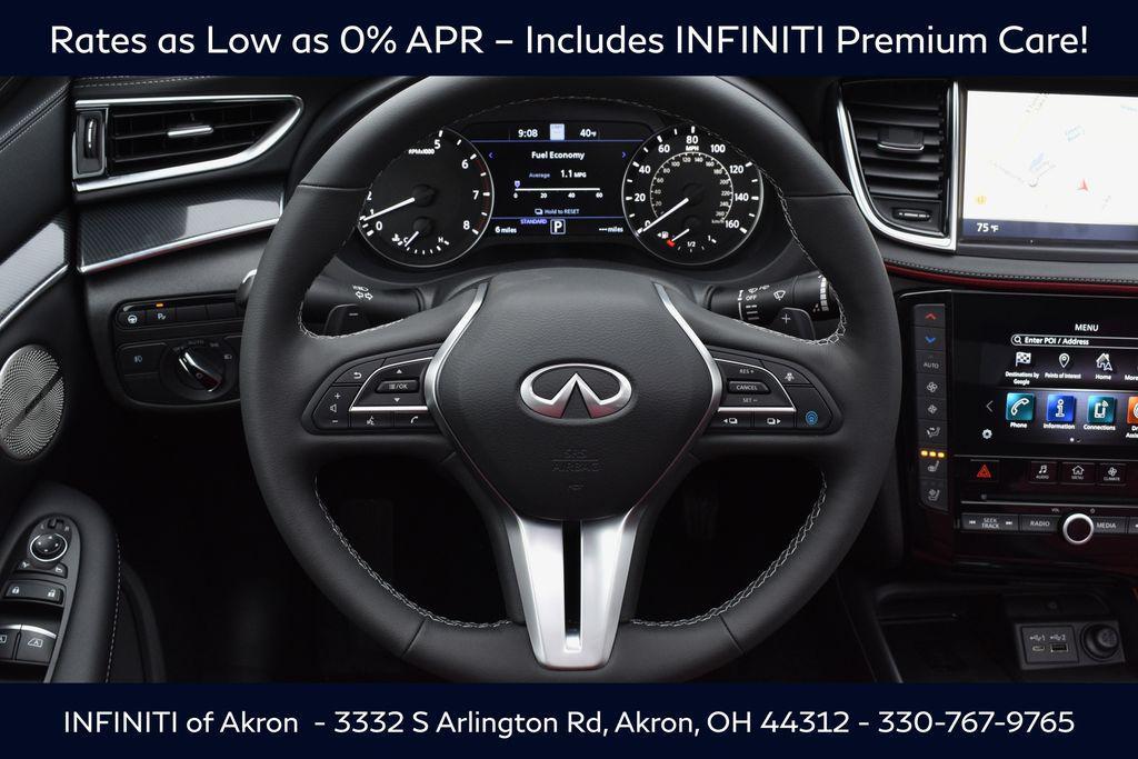 new 2025 INFINITI QX50 car, priced at $51,158