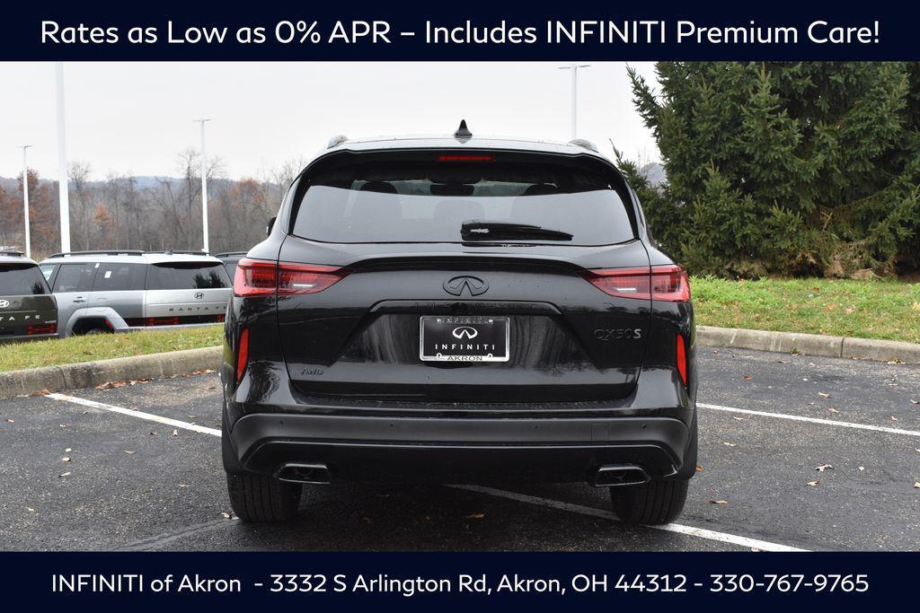 new 2025 INFINITI QX50 car, priced at $51,158