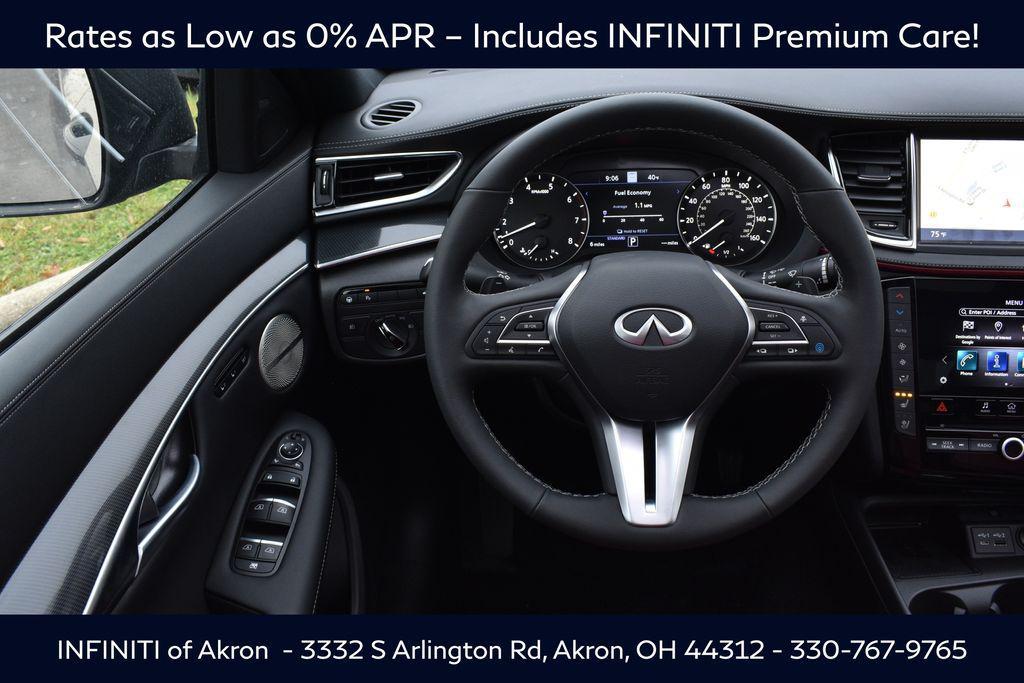 new 2025 INFINITI QX50 car, priced at $51,158