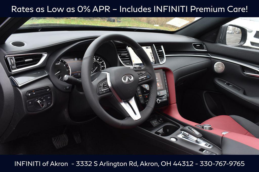 new 2025 INFINITI QX50 car, priced at $51,158