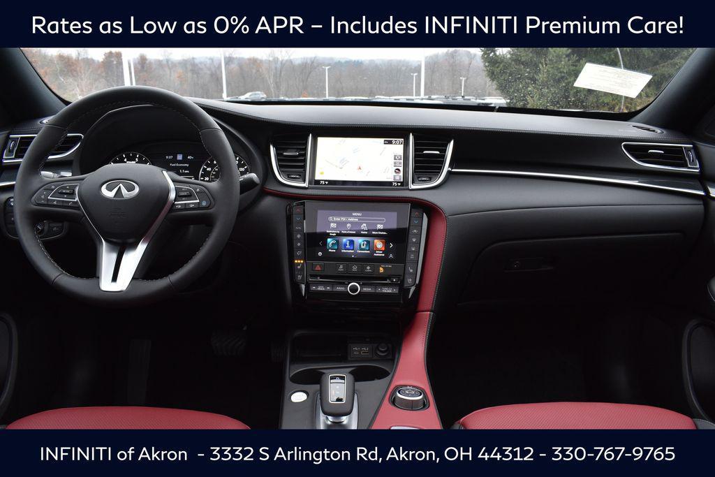 new 2025 INFINITI QX50 car, priced at $51,158