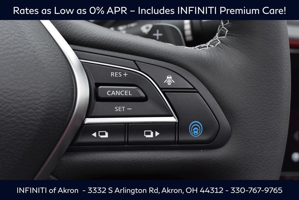 new 2025 INFINITI QX50 car, priced at $51,158