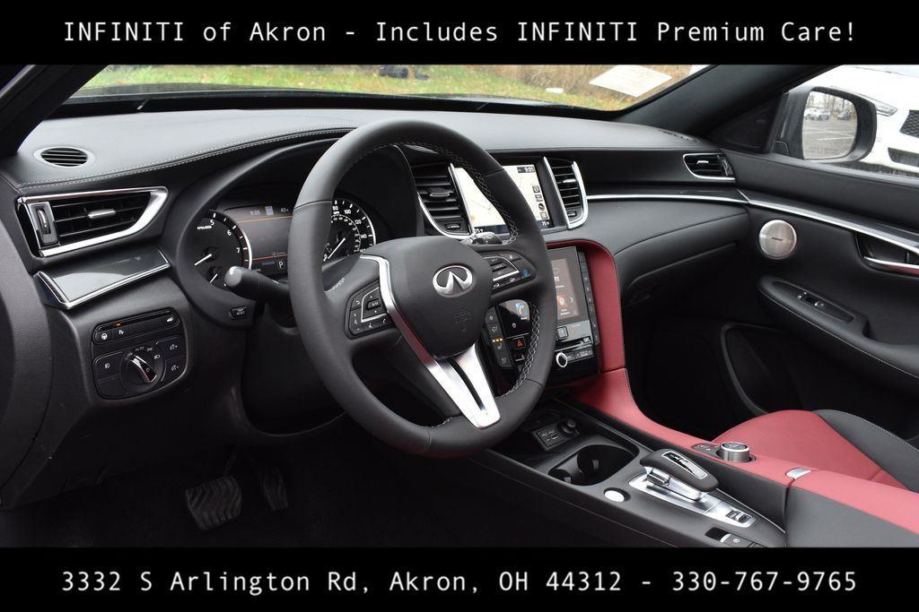 new 2025 INFINITI QX50 car, priced at $51,158