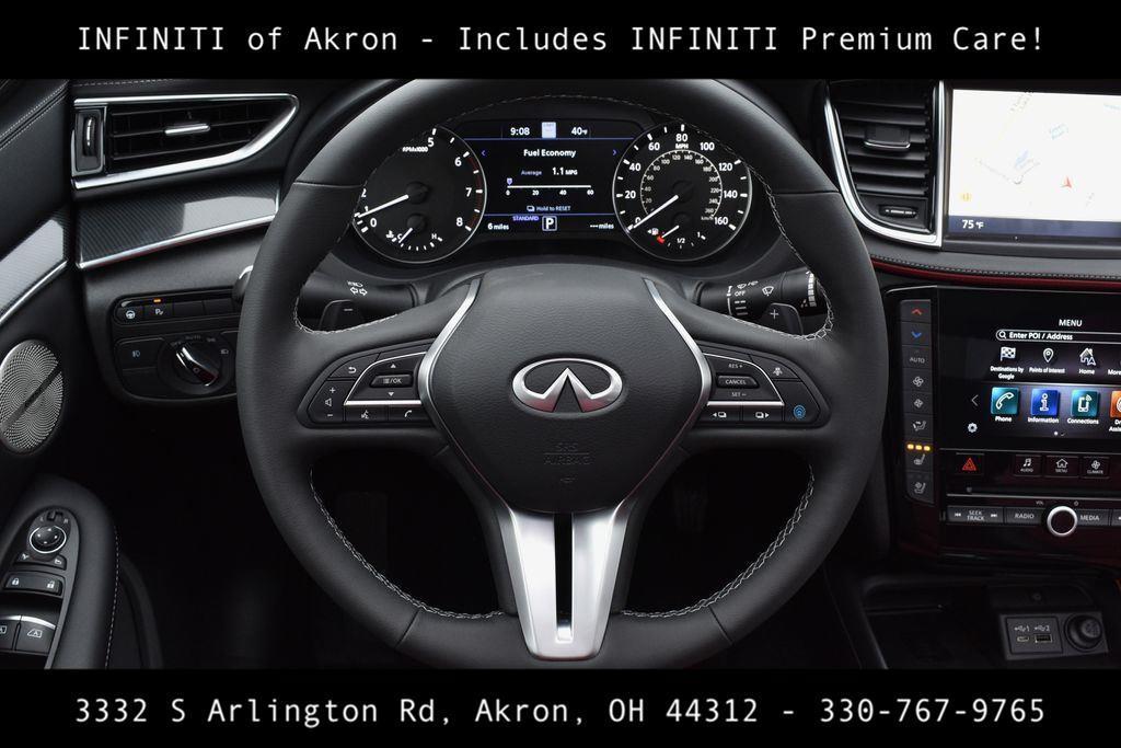 new 2025 INFINITI QX50 car, priced at $51,158