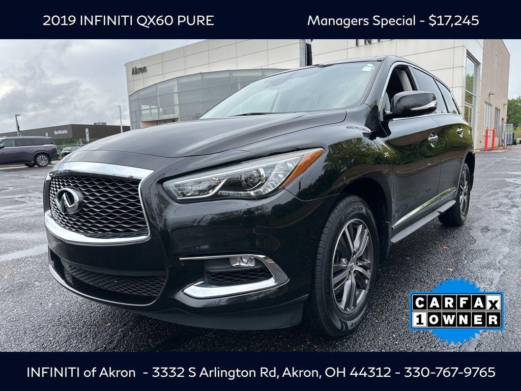 used 2019 INFINITI QX60 car, priced at $17,245